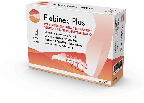 FLEBINEC PLUS 14 BUSTINE 4 G - Farmacia Puddu Baire S.r.l.