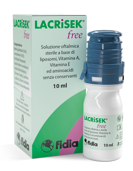 LACRISEK FREE SOLUZIONE OFTALMICA SENZA CONSERVANTI 10 ML - Farmacia Puddu Baire S.r.l.