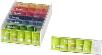 SUPAIRBOX PORTAPILLOLE PER SETTEGIORNI ARCOBALENO - Farmacia Puddu Baire S.r.l.