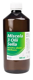 MISCELA 3 OLI LASSATIVO 500 ML MD SELLA - Farmacia Puddu Baire S.r.l.
