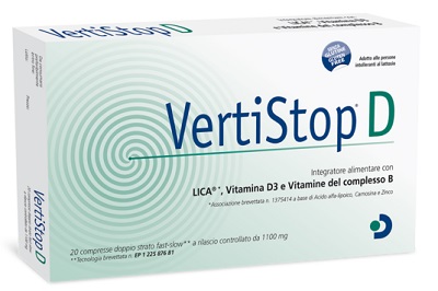 VERTISTOP D 20 COMPRESSE DA 1100 MG - Farmacia Puddu Baire S.r.l.