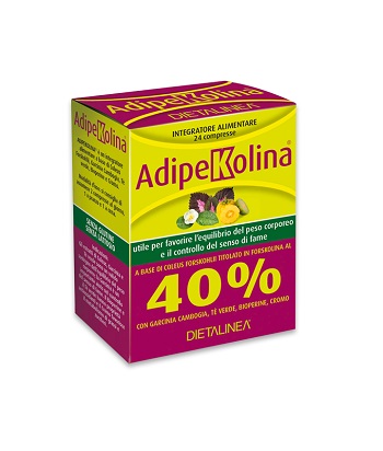 DIETALINEA ADIPEKOLINA 24 COMPRESSE - Farmacia Puddu Baire S.r.l.