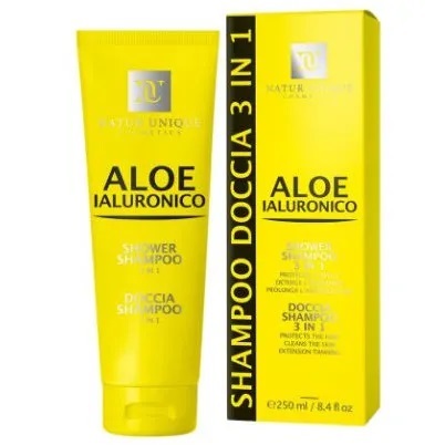 NATUR UNIQUE DOCCIA SHAMPOO 3IN1 250 ML - Farmacia Puddu Baire S.r.l.