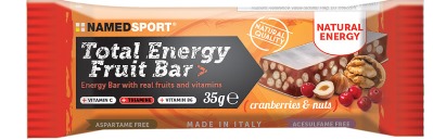 TOTAL ENERGY FRUIT BAR CRANBERRY & NUTS 35 G - Farmacia Puddu Baire S.r.l.