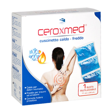 CUSCINETTO CALDO/FREDDO CEROXMED 11 X 24 CM 1 BUSTA - Farmacia Puddu Baire S.r.l.