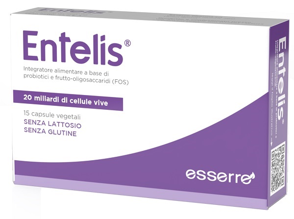 ENTELIS 15 CAPSULE VEGETALI - Farmacia Puddu Baire S.r.l.