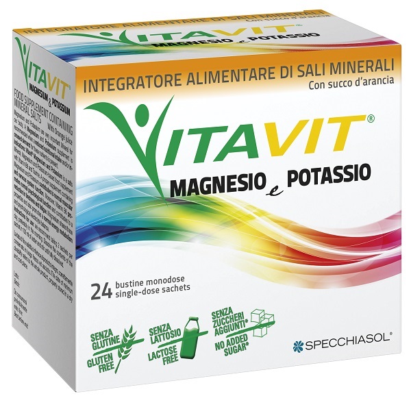 VITAVIT MAGNESIO POTASSIO 24 BUSTINE - Farmacia Puddu Baire S.r.l.