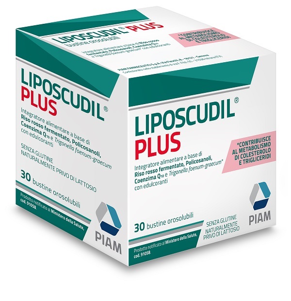 LIPOSCUDIL PLUS 30 BUSTINE OROSOLUBILI - Farmacia Puddu Baire S.r.l.