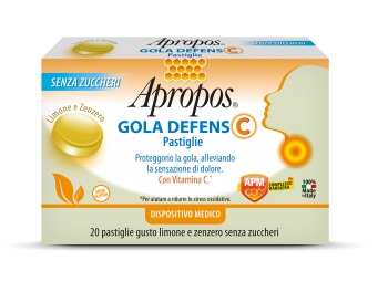 APROPOS GOLA DEFENS C LIMONE/ZENZERO - Farmacia Puddu Baire S.r.l.