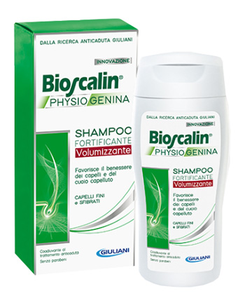 BIOSCALIN PHYSIOGENINA SHAMPOO FORTIFICANTE VOLUMIZZANTE 200 ML - Farmacia Puddu Baire S.r.l.