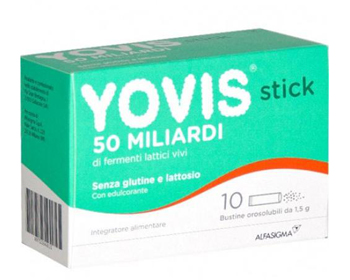 YOVIS STICK 10 BUSTINE DA 1,5 G - Farmacia Puddu Baire S.r.l.