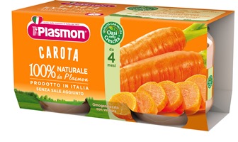 PLASMON OMOGENEIZZATO CAROTA 2 X 80 G - Farmacia Puddu Baire S.r.l.