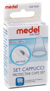 CAPPUCCI MEDEL EAR TEMPERATURE 20 PEZZI - Farmacia Puddu Baire S.r.l.