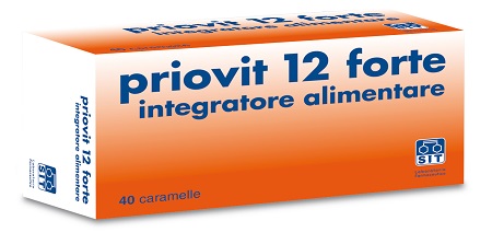 PRIOVIT 12 FORTE 40 CARAMELLE - Farmacia Puddu Baire S.r.l.