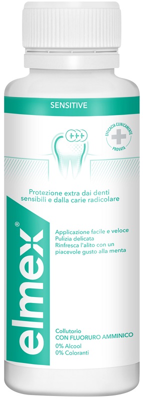 ELMEX COLLUTORIO SENSITIVE 100 ML - Farmacia Puddu Baire S.r.l.