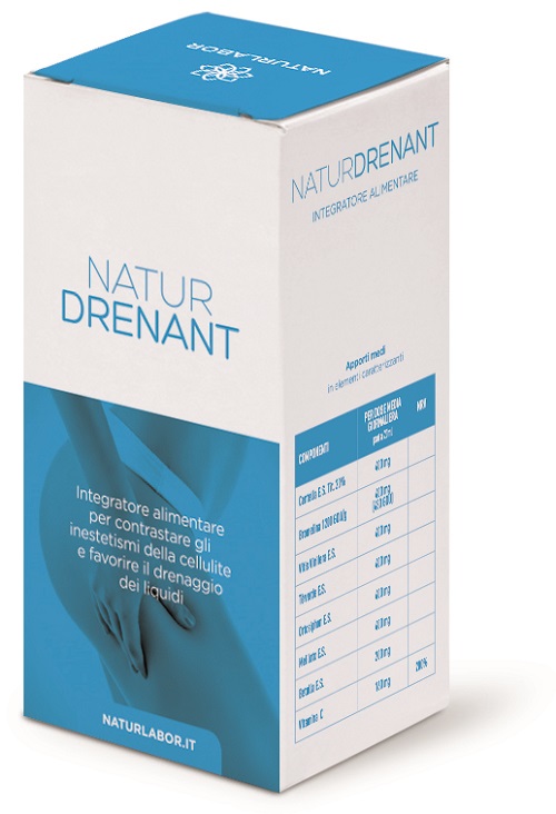 NATURDRENANT LIQUIDO 200 ML NATURLABOR - Farmacia Puddu Baire S.r.l.