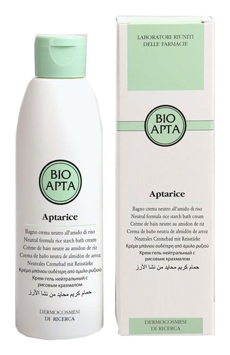 APTARICE BAGNO CREMA NEUTRO AMIDO RISO 200 ML - Farmacia Puddu Baire S.r.l.