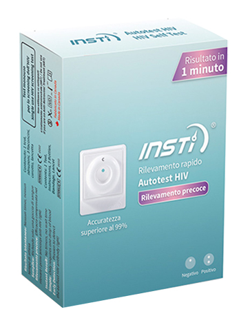 TEST DI AUTODIAGNOSI INSTI HIV INDIVIDUAZIONE ANTICORPI DELL'HIV SCREEN TEST - Farmacia Puddu Baire S.r.l.