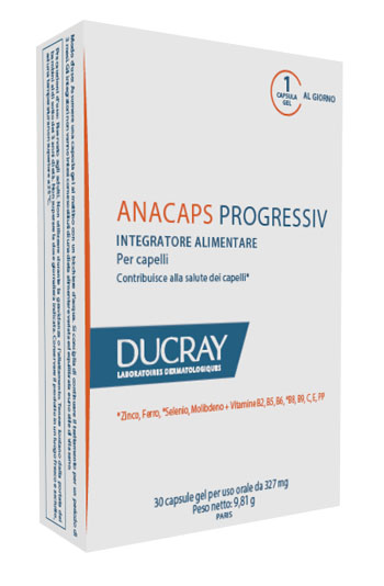 ANACAPS PROGRESSIV DUCRAY 30 CAPSULE 2017 - Farmacia Puddu Baire S.r.l.
