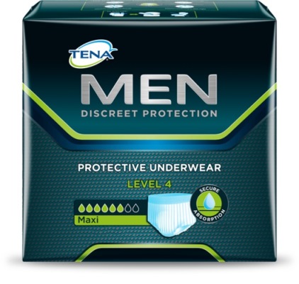 MUTANDINA ASSORBENTE MASCHILE TENA MEN LIVELLO 4 TAGLIA LARGE 10 PEZZI - Farmacia Puddu Baire S.r.l.