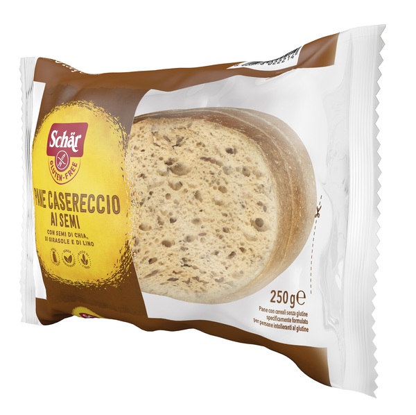 SCHAR PANE CASERECCIO AI SEMI 250 G SENZA GLUTINE - Farmacia Puddu Baire S.r.l.