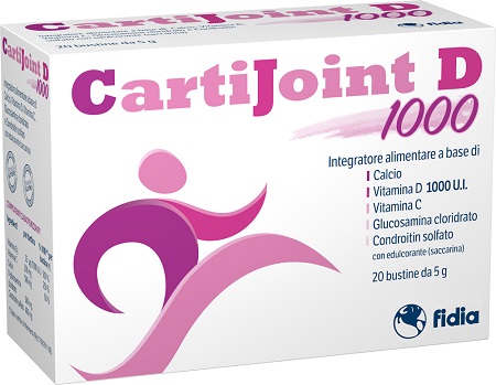 CARTIJOINT D 1000 20 BUSTINE 5 G - Farmacia Puddu Baire S.r.l.