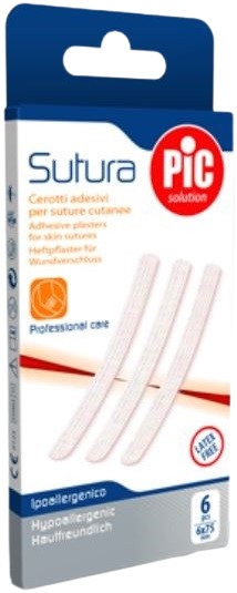 CEROTTO PER SUTURA PIC SOLUTION 3 X 75 MM 10 PEZZI - Farmacia Puddu Baire S.r.l.