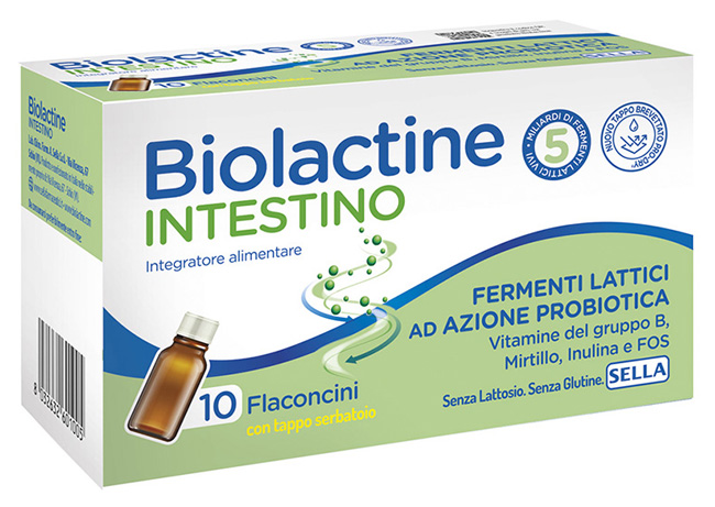 BIOLACTINE 5MLD 10 FLACONCINI 9 ML - Farmacia Puddu Baire S.r.l.