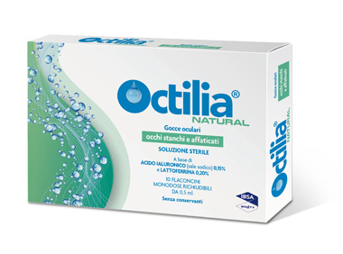 OCTILIA NATURAL OCCHI STANCHI E AFFATICATI 10 FLACONCINI 0,5 ML - Farmacia Puddu Baire S.r.l.