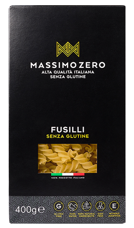 MASSIMO ZERO FUSILLI 400 G - Farmacia Puddu Baire S.r.l.