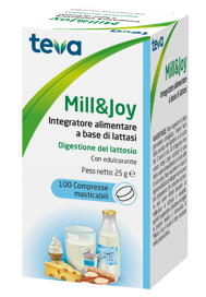 MILL&JOY TEVA 100 COMPRESSE MASTICABILI - Farmacia Puddu Baire S.r.l.