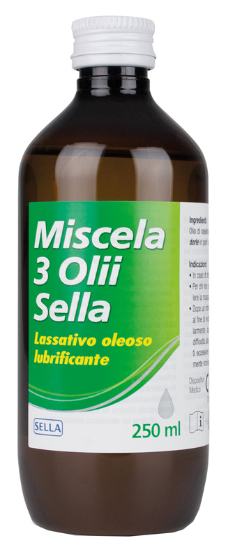 MISCELA 3 OLII LASSATIVO 250 ML MD - Farmacia Puddu Baire S.r.l.