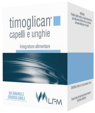 TIMOGLICAN CAPELLI E UNGHIE 60 GRANULI 24 G - Farmacia Puddu Baire S.r.l.