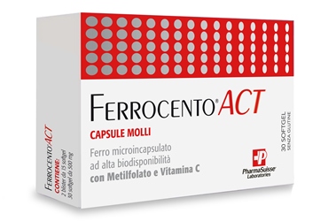 FERROCENTO ACT 30 CAPSULE MOLLI - Farmacia Puddu Baire S.r.l.