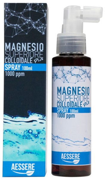 MAGNESIO SUPERIORE COLLOIDALE PLUS SPRAY 1000 PPM 100 ML - Farmacia Puddu Baire S.r.l.