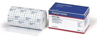 FASCIA AUTOADESIVA IPOALLERGENICA FIXOMULL STRETCH PER FISSAGGIO CATETERI M 10 X 5 CM - Farmacia Puddu Baire S.r.l.