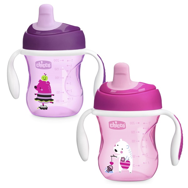 CHICCO TAZZA TRAINING ROSA 6 MESI - Farmacia Puddu Baire S.r.l.