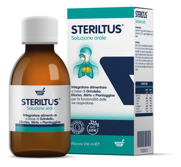 STERILTUS SOLUZIONE ORALE 200 ML NUOVA FORMULA - Farmacia Puddu Baire S.r.l.