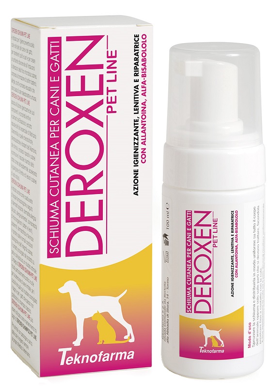 DEROXEN PET LINE SCHIUMA 100 ML - Farmacia Puddu Baire S.r.l.