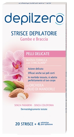 DEPILZERO STRISCE GAMBE BRACCIA 20 PEZZI - Farmacia Puddu Baire S.r.l.
