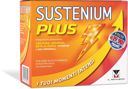 SUSTENIUM PLUS 22 BUSTINE 176 G PROMO - Farmacia Puddu Baire S.r.l.