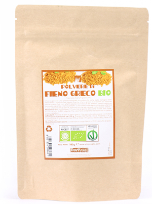 FIENO GRECO POLVERE BIO 100 G - Farmacia Puddu Baire S.r.l.