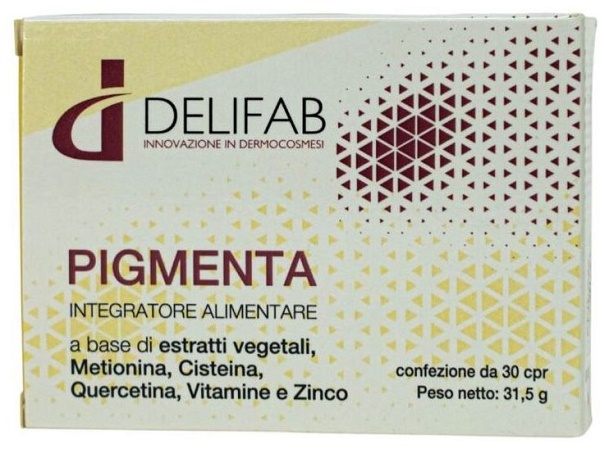 DELIFAB PIGMENTA 30 COMPRESSE - Farmacia Puddu Baire S.r.l.