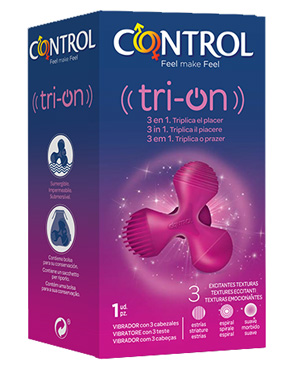 CONTROL TRI-ON VIBRATORE 3 IN 1 1 PEZZO - Farmacia Puddu Baire S.r.l.
