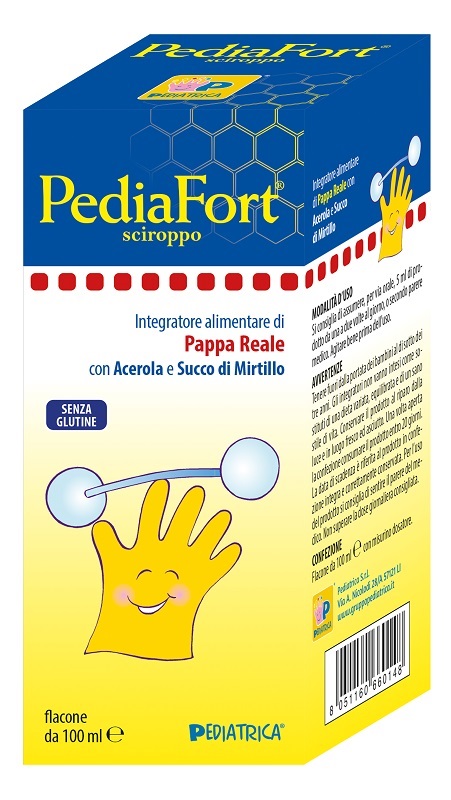PEDIAFORT SCIROPPO 100 ML - Farmacia Puddu Baire S.r.l.