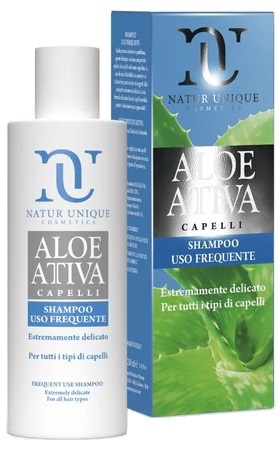 NATUR UNIQUE SHAMPOO ALOE ATTIVA USO FREQUENTE 250 ML - Farmacia Puddu Baire S.r.l.
