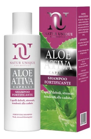 NATUR UNIQUE SHAMPOO ALOE ATTIVA FORTIFICANTE 250 ML - Farmacia Puddu Baire S.r.l.