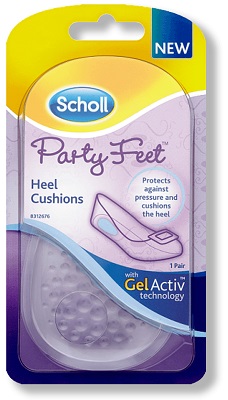 PLANTARE ORTOPEDICO SCHOLL PARTY FEET GEL ACTIVE TALLONE - Farmacia Puddu Baire S.r.l.