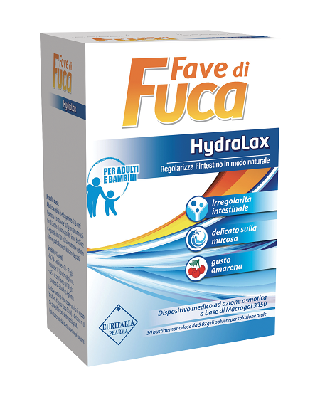 FAVE DI FUCA HYDRALAX 30 BUSTINE MONODOSE - Farmacia Puddu Baire S.r.l.