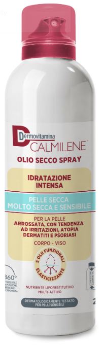 DERMOVITAMINA CALMILENE OLIO SPRAY 200 ML - Farmacia Puddu Baire S.r.l.